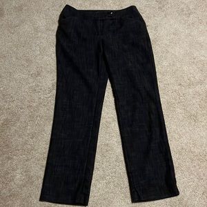 Black dress pants size 8.